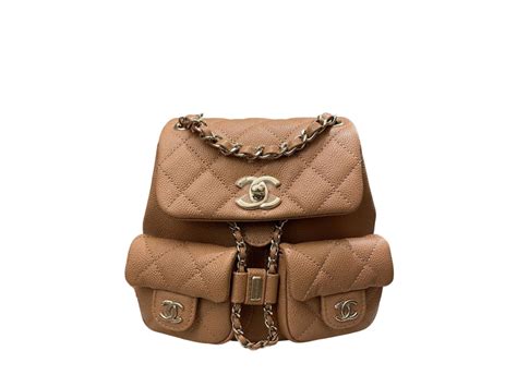 chanel backpack gold|Chanel duma backpack price.